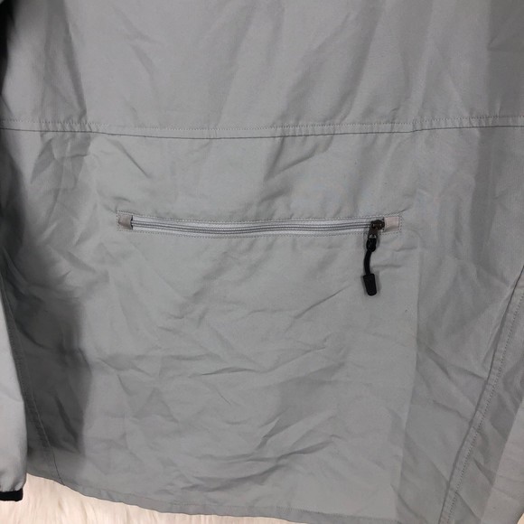 Nike 1/2 Zip Pop over Windbreaker very Light, zip pocket on back SZ M Unisex - Picture 4 of 6